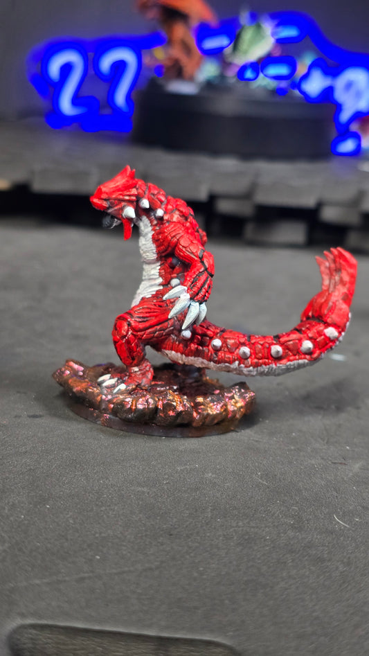 Groudon -like 50mm resin 3d printed model