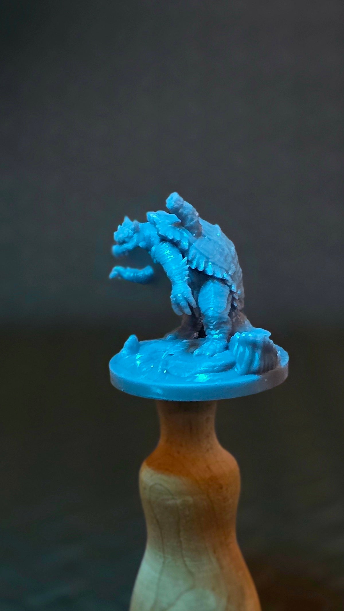 Blastoise -like resin mini for dnd