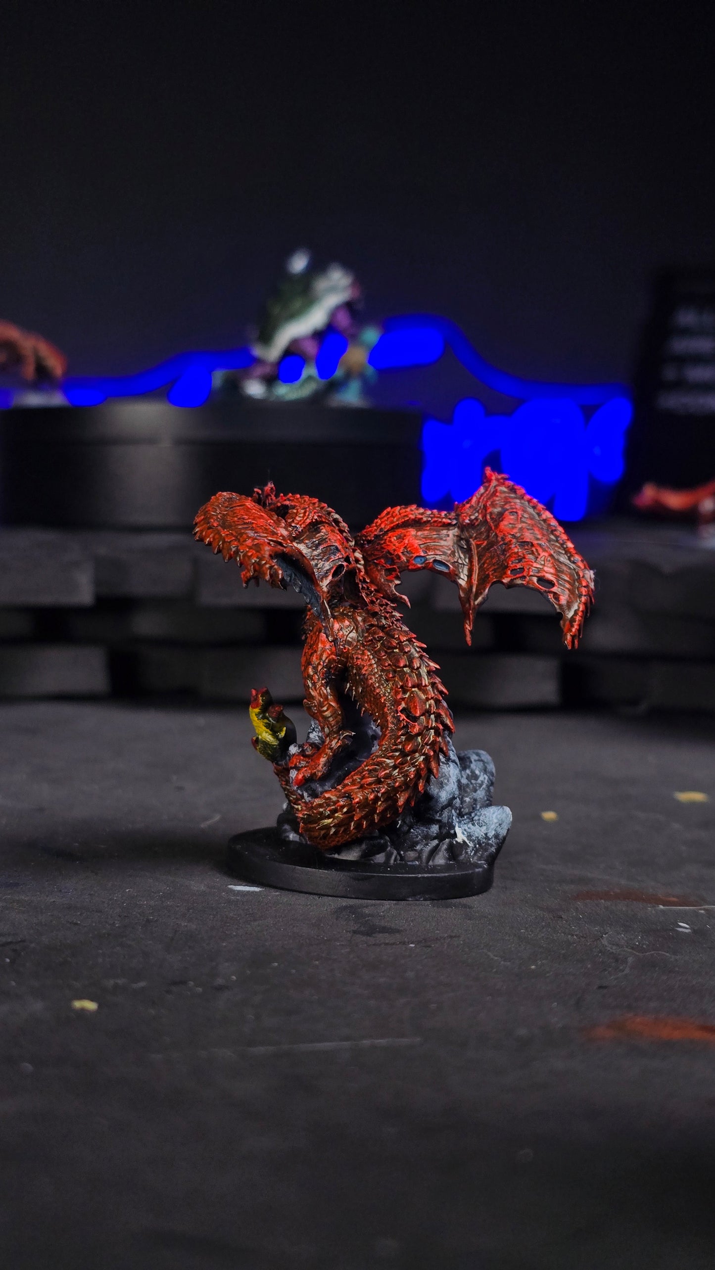 Charizard -like dragon 3D printed mini